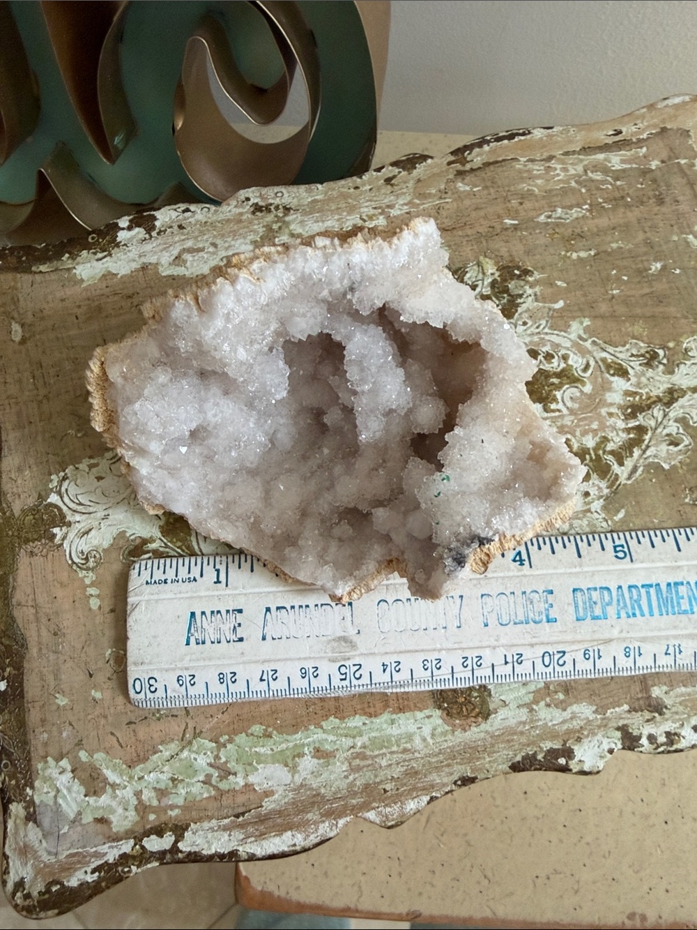 Crystal Quartz Geode - Picture 8 of 10